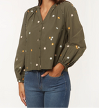 Camisa Ana Bordada