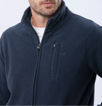 Campera Polar Texturada Liviana
