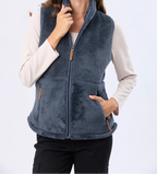 Chaleco sherpa suave
