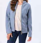 Campera polar con capucha