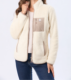 Campera de sherpa