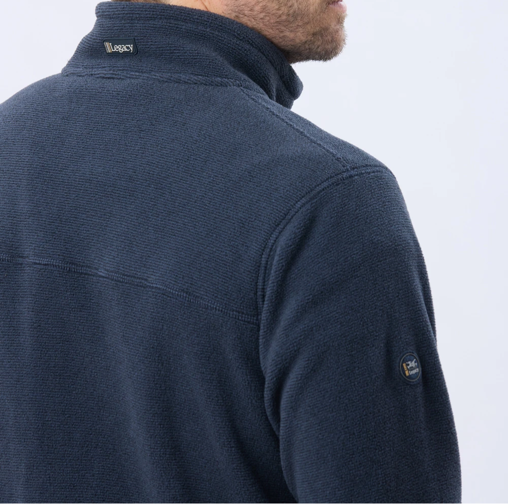 Campera Polar Texturada Liviana