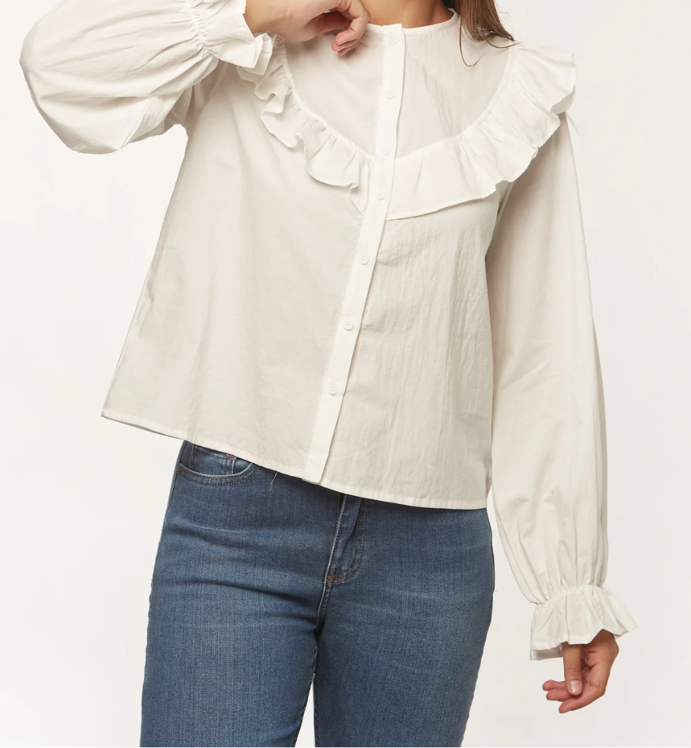 Camisa Catalina Blanca