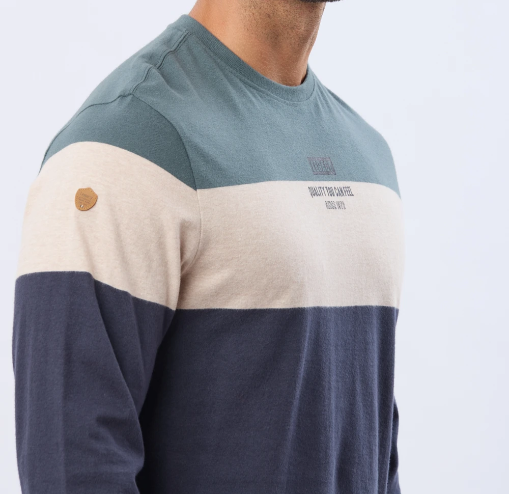 Remera Rayada de Algodón