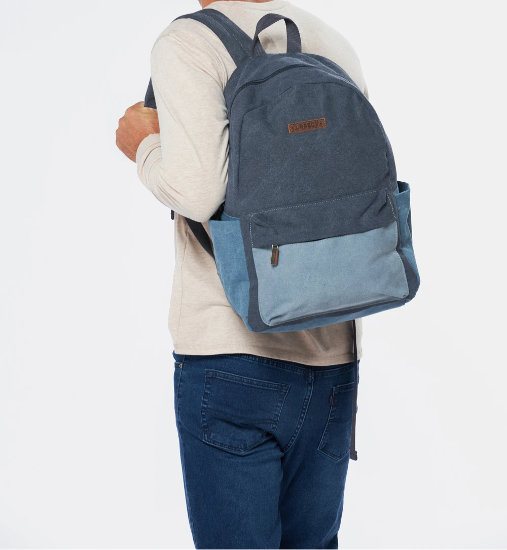 Mochila Canvas Lisa Multiculor.
