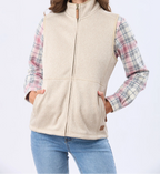 Chaleco cuello alto