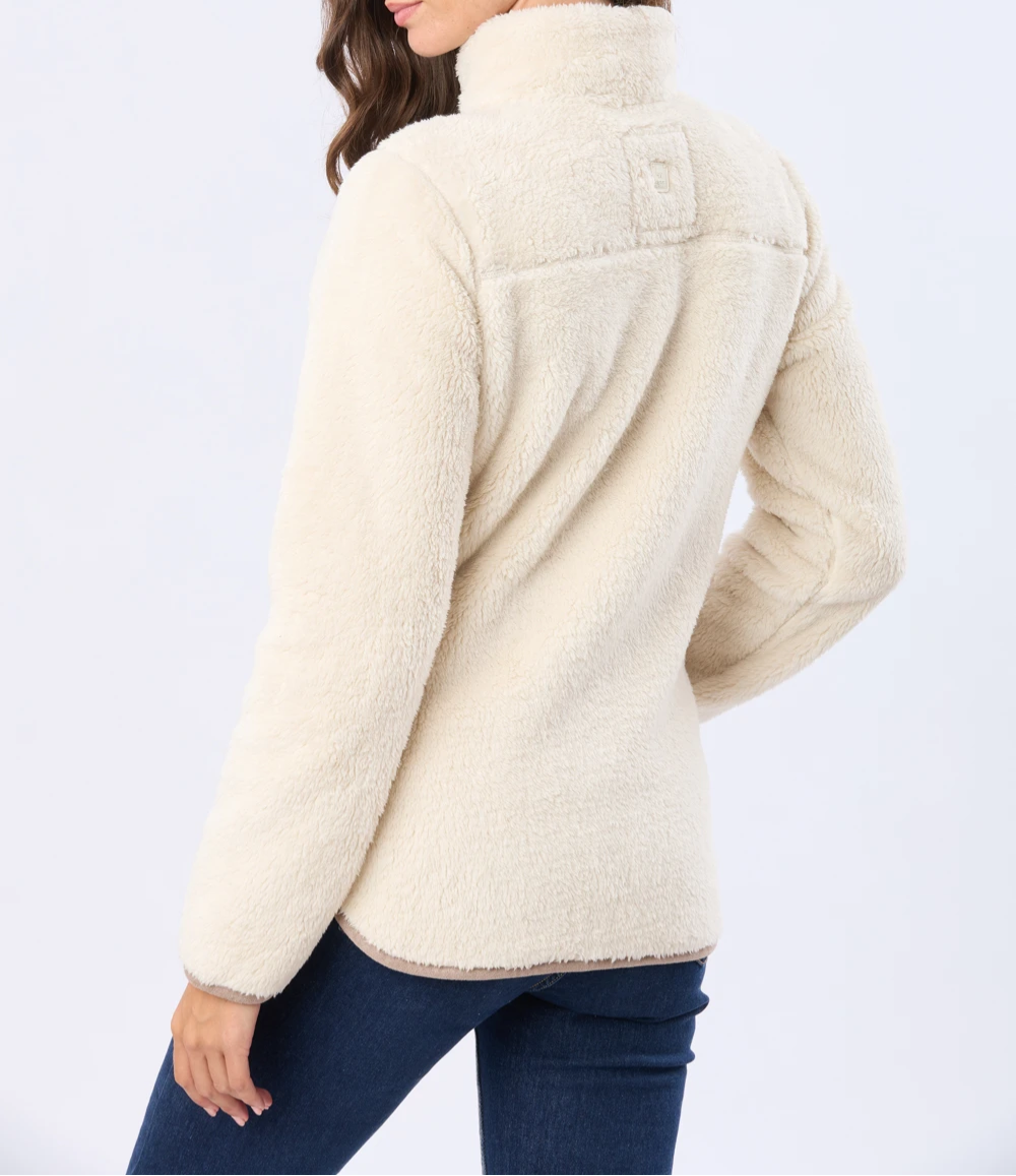 Campera de sherpa