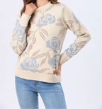 Buzo tejido estampado