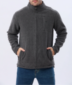 Campera polar texturado grueso