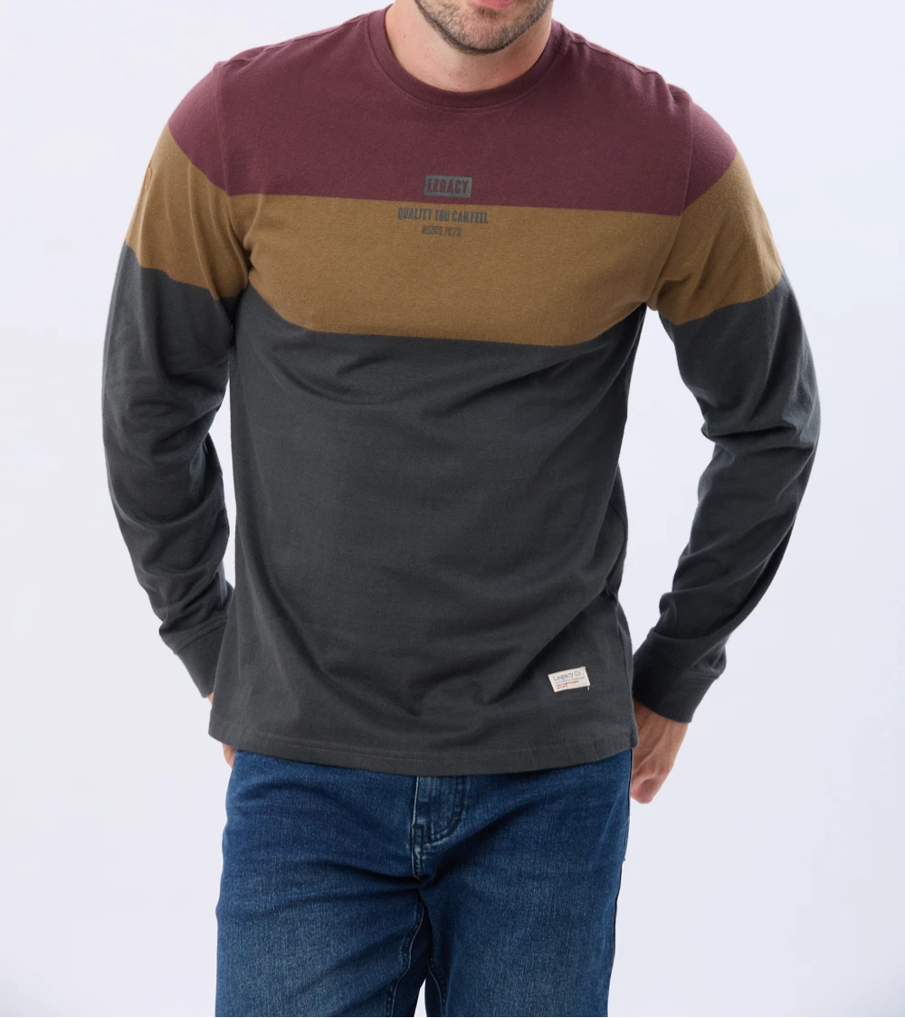 Remera Rayada de Algodón