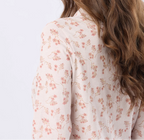 Camisa estampada de algodón