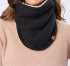 Cuello polar y sherpa