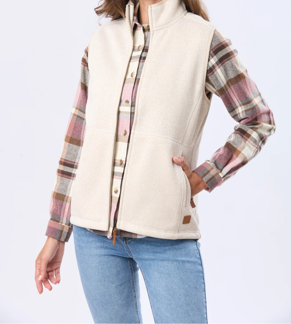 Chaleco cuello alto