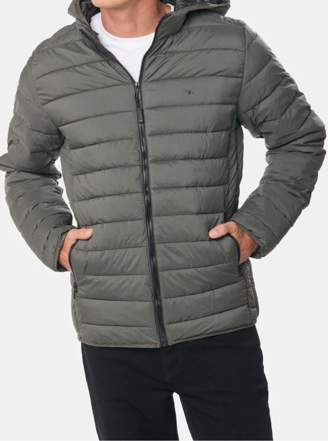 Campera con capucha desmontable