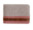 Billetera Canvas Bicolor
