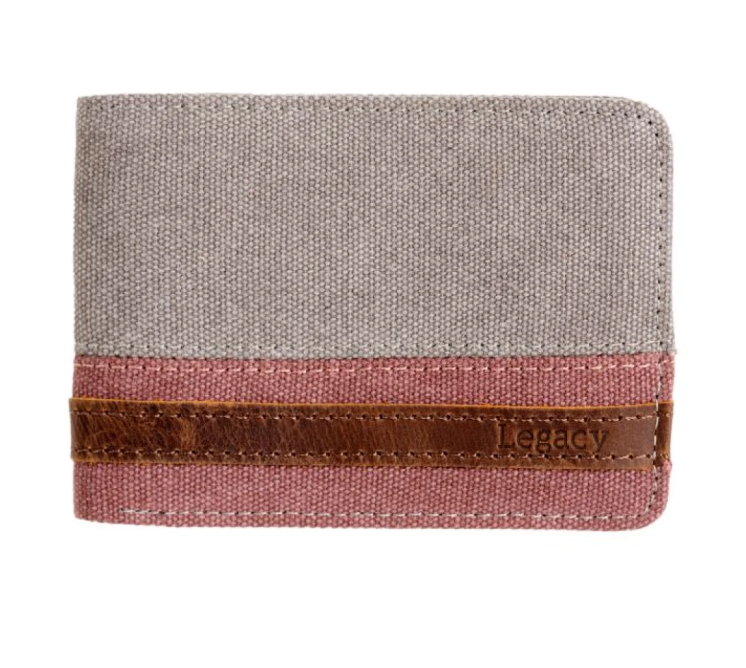 Billetera Canvas Bicolor