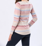Remera rayada de algodón