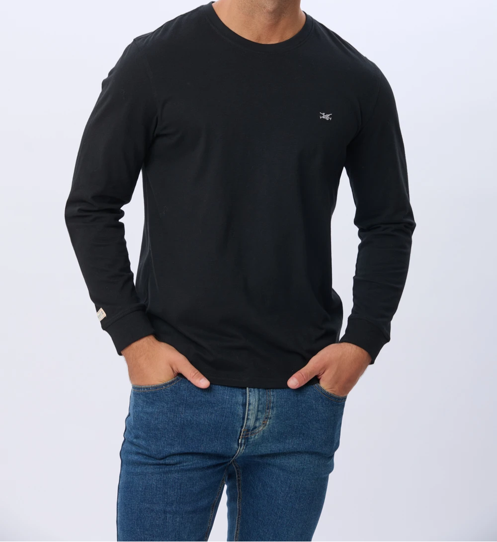 Remera Lisa de Algodón