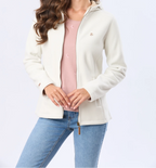Campera polar con capucha
