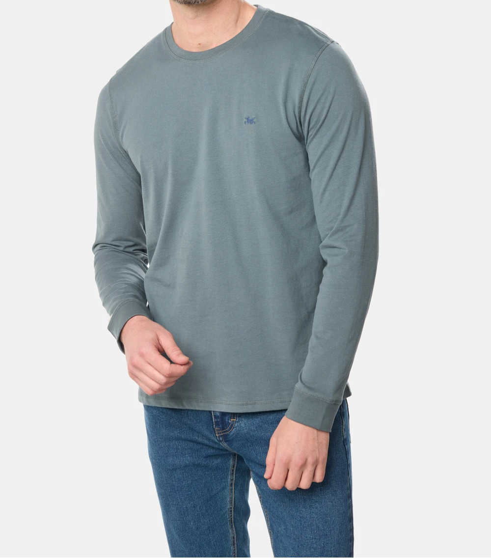 Remera Lisa de Algodón