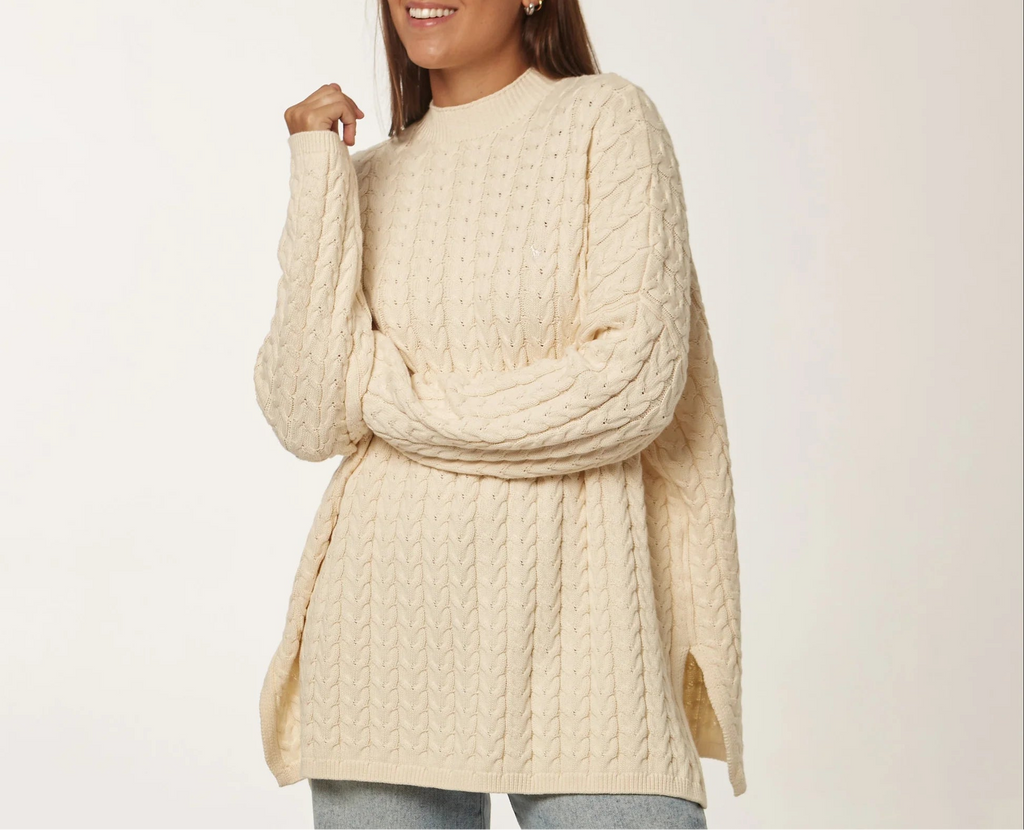 Sweater Trenzado Largo