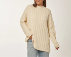 Sweater Trenzado Largo
