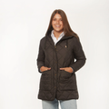 Campera capitoneada larga