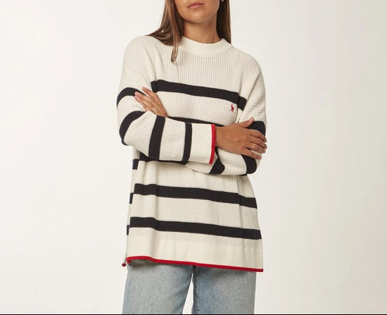 Sweater rayado marinero